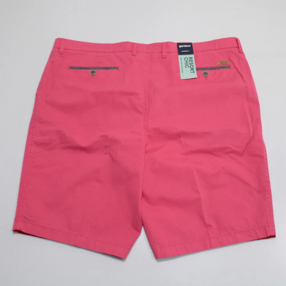 Gardeur NWT Bermuda / Casual Shorts Size 42 US Modern Fit in Pink 100% Cotton